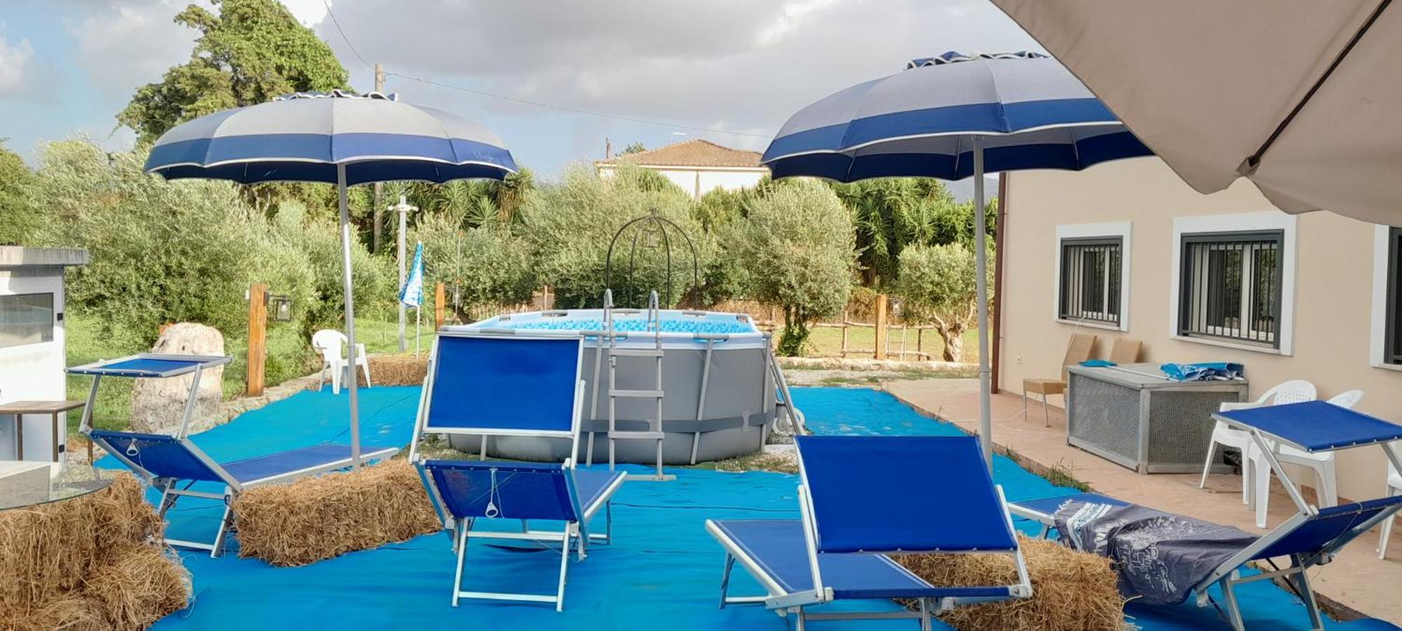 B&B Tenuta San Michele Capaccio Exteriör bild